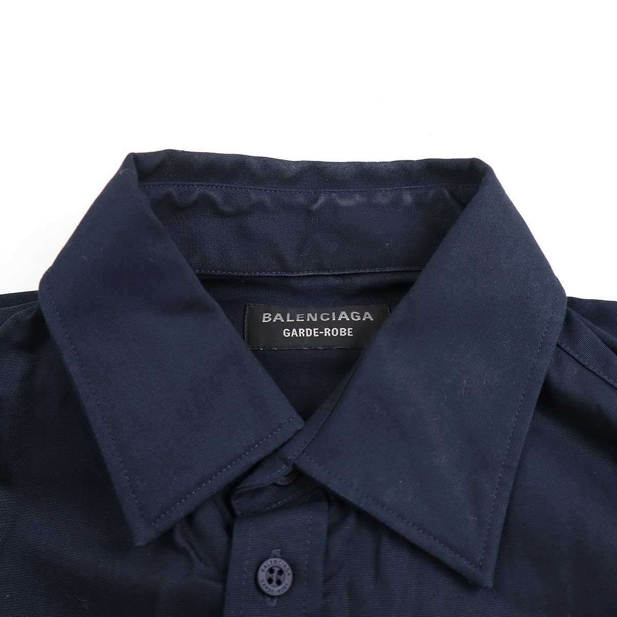 BALENCIAGA バレンシアガ 23SS COCOON SHIRT オーバーサイズコクーン 