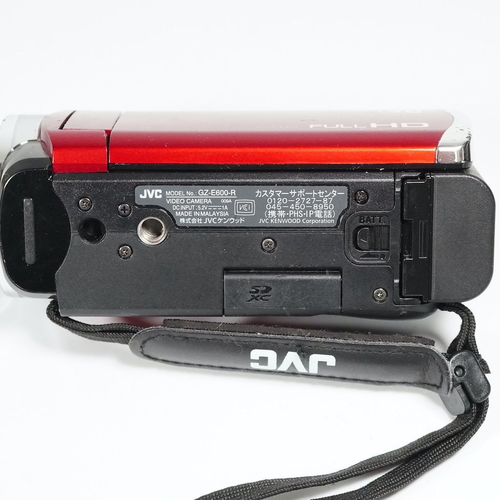 【美品】JVC Everio GZ-E600-R ビデオカメラ 美品】JVC Victor Everio GZ-E600-D ビデオカメラ - メルカリ