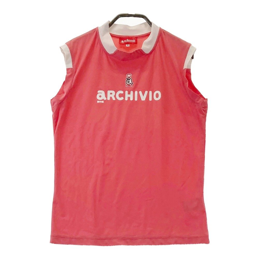 サイズ：36 ARCHIVIO アルチビオ ノースリーブ ポロワンピース グレー