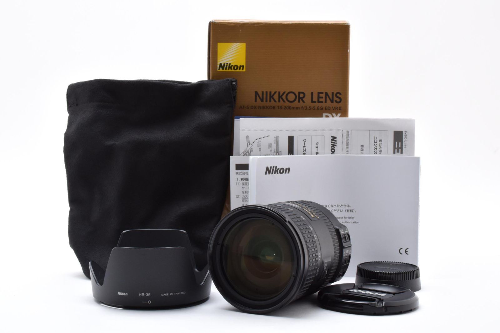 超美品 ニコン AF-S 18-200mm 3.5-5.6 箱 説明書 M308 価格.com - ニコン AF-S DX VR Zoom-Nikkor 18-200mm f/3.5-5.6G