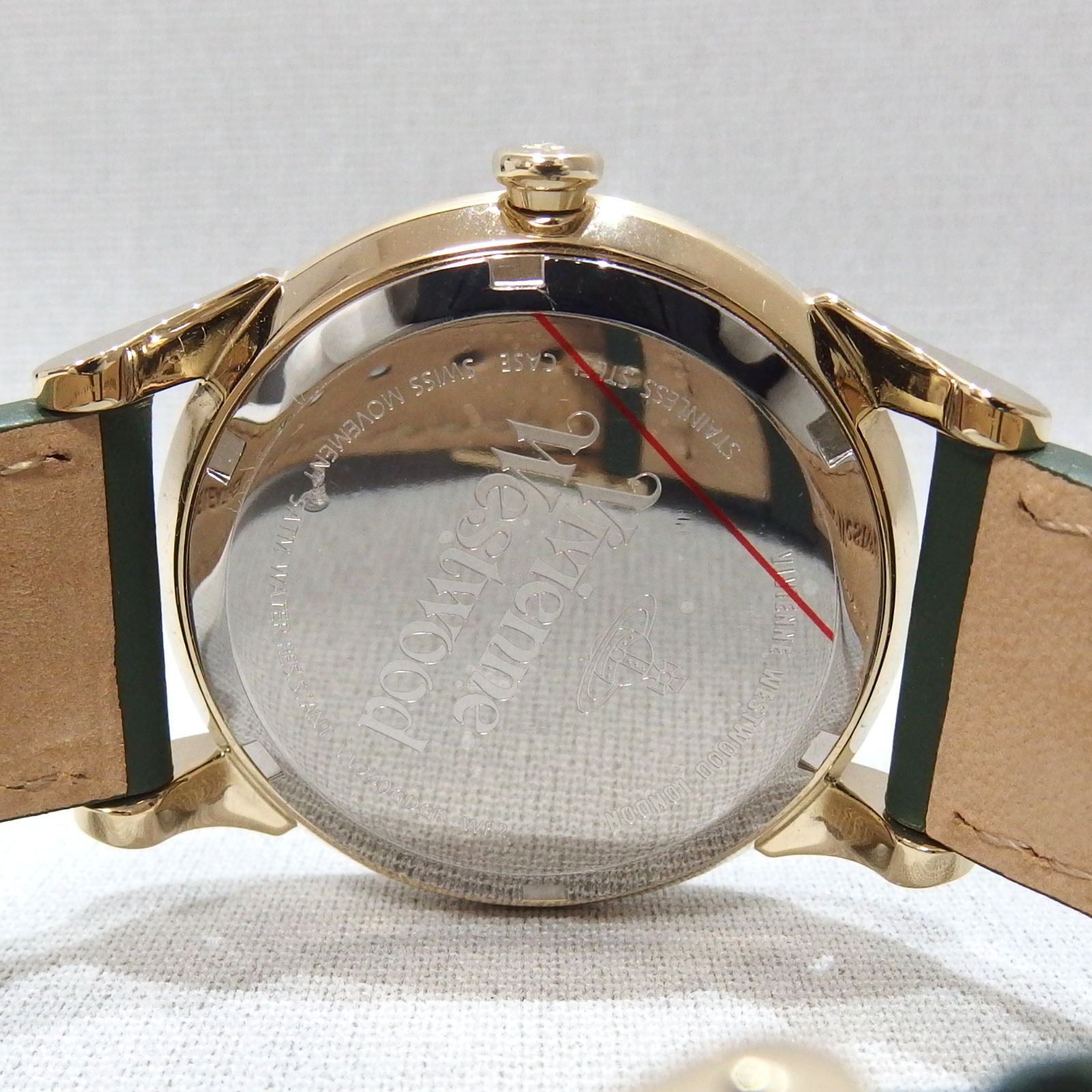 未使用☆Vivienne Westwood VV240GDGR オーブ ゴールド クォーツ