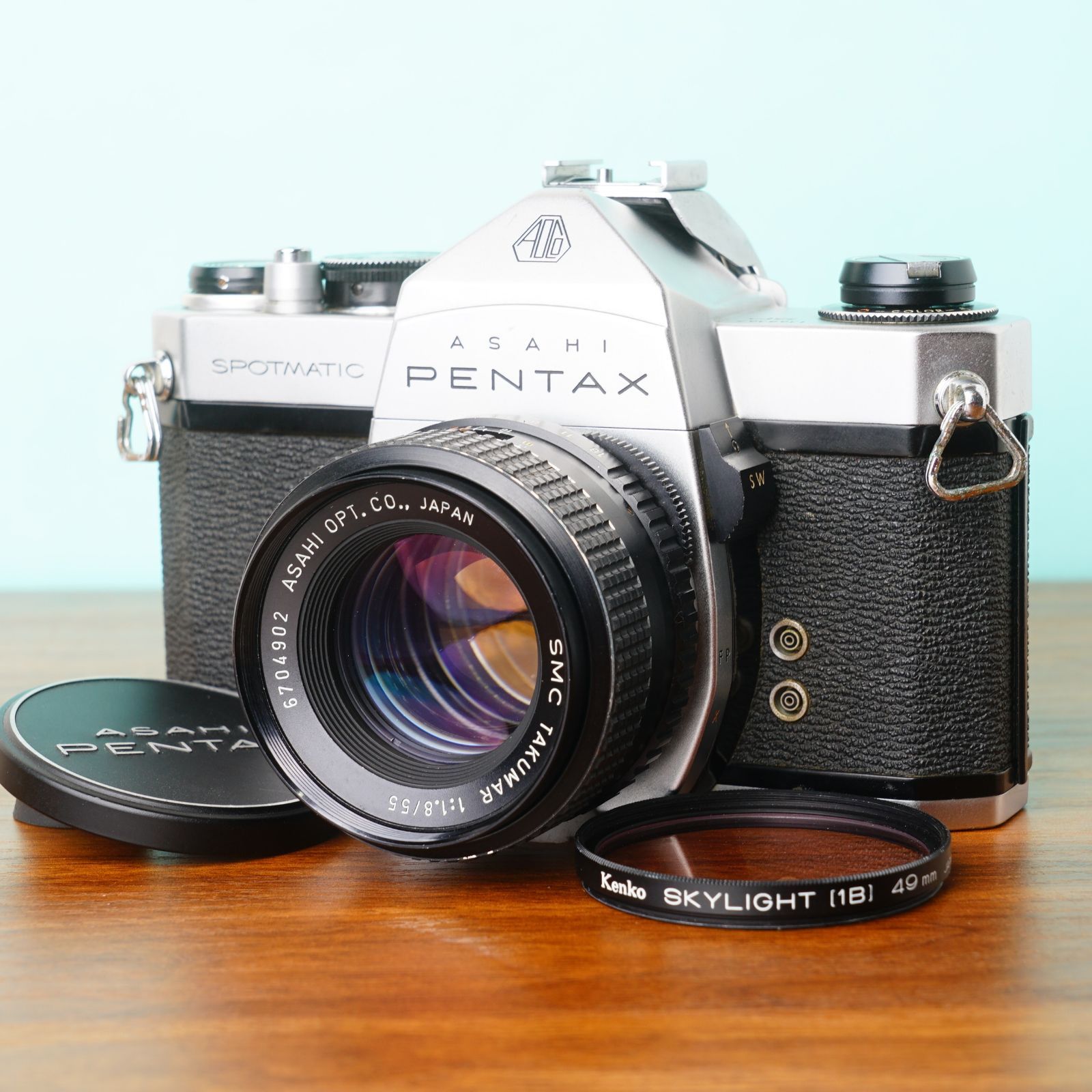 完動品 整備済◎ペンタックスSP 55mm f1.8 フィルムカメラ 67 02