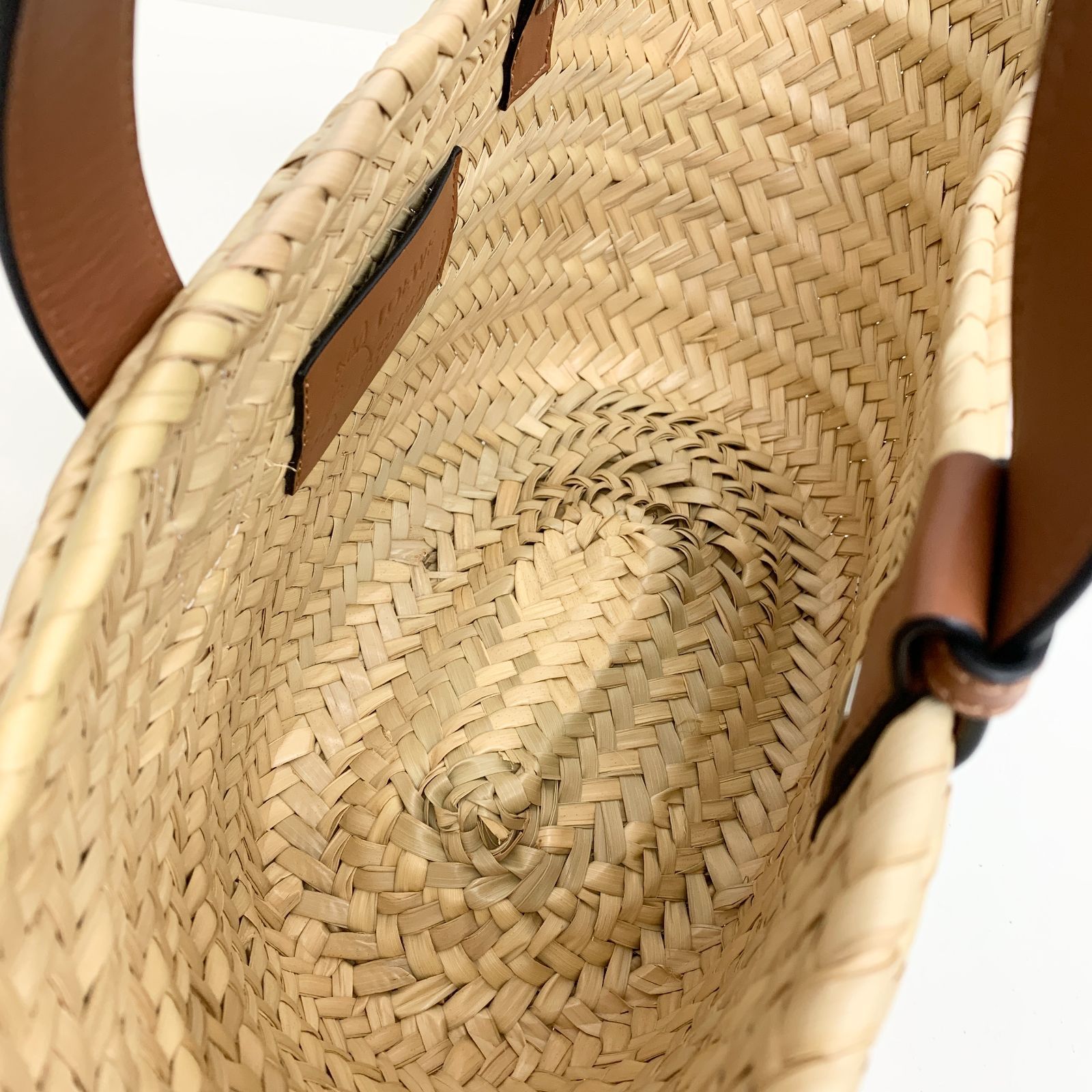 LOEWE ロエベ ジブリコラボ ラフィア まっくろくろすけ カゴバック 