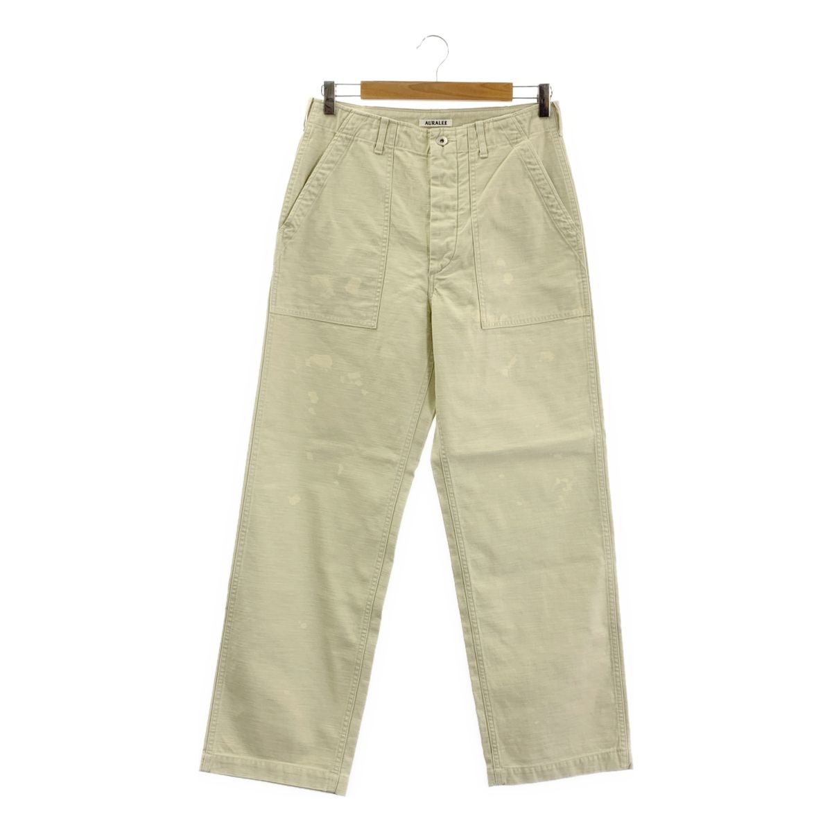 新品】 AURALEE / オーラリー | 2025AW | WASHED BAGGY SATIN BLEACHED 