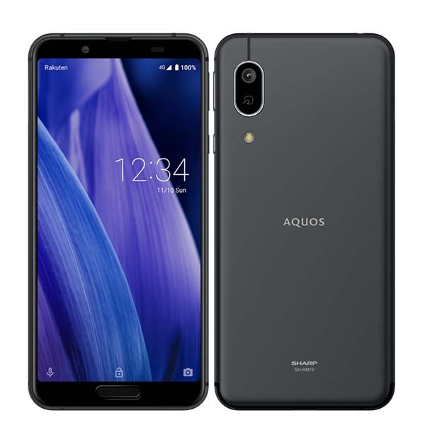 AQUOS sense3 lite SH-RM12 ブラック SIMフリー 本体 モバイル スマホ