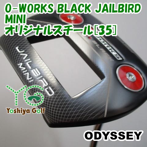 パター オデッセイ O-WORKS BLACK JAILBIRD MINI/オリジナルスチール[35]//3[110520]