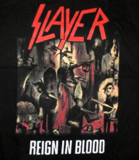 SLAYER Reign in Blood パーカー