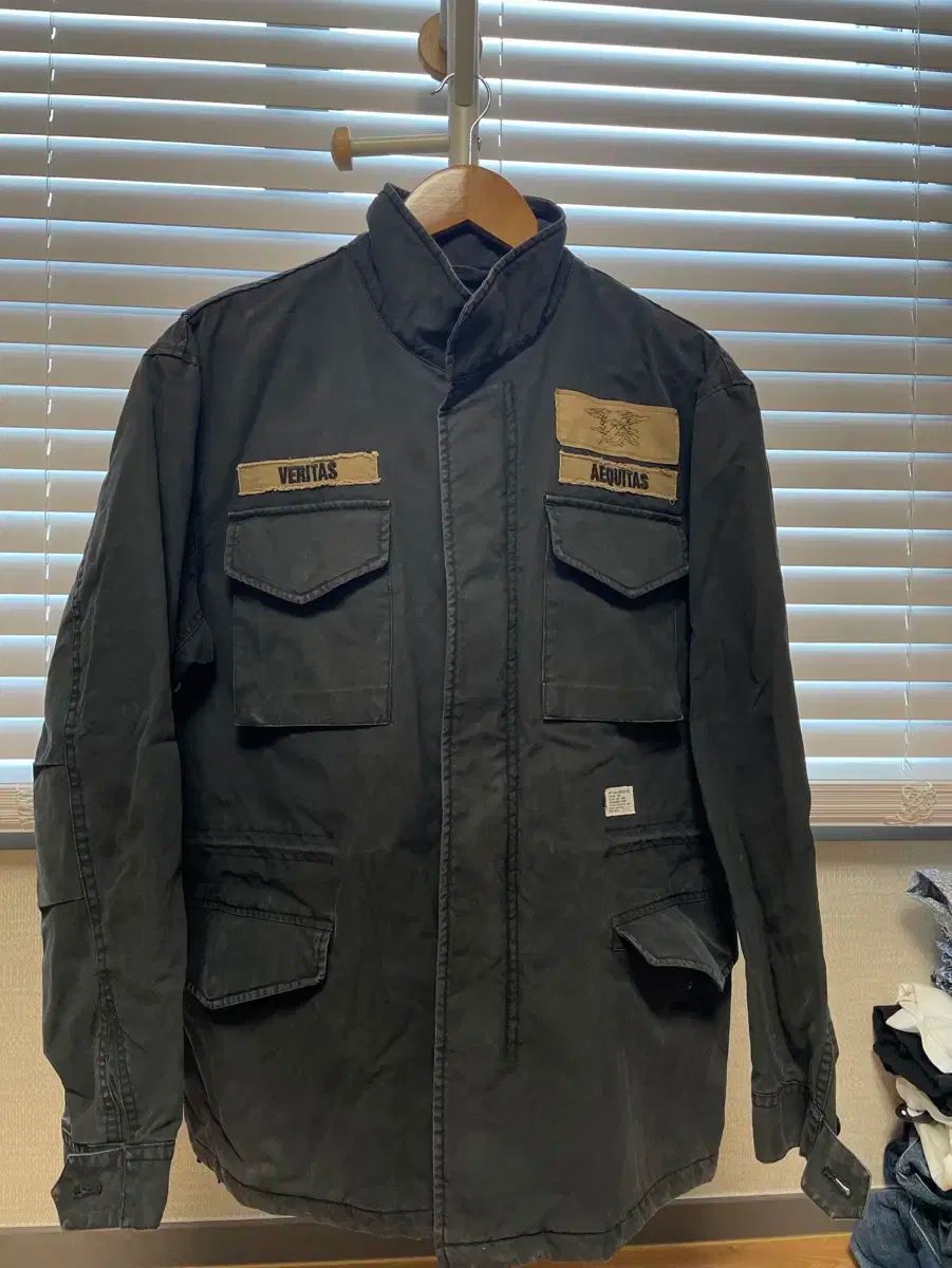 wtaps m65 M 黒 出品 - メルカリ