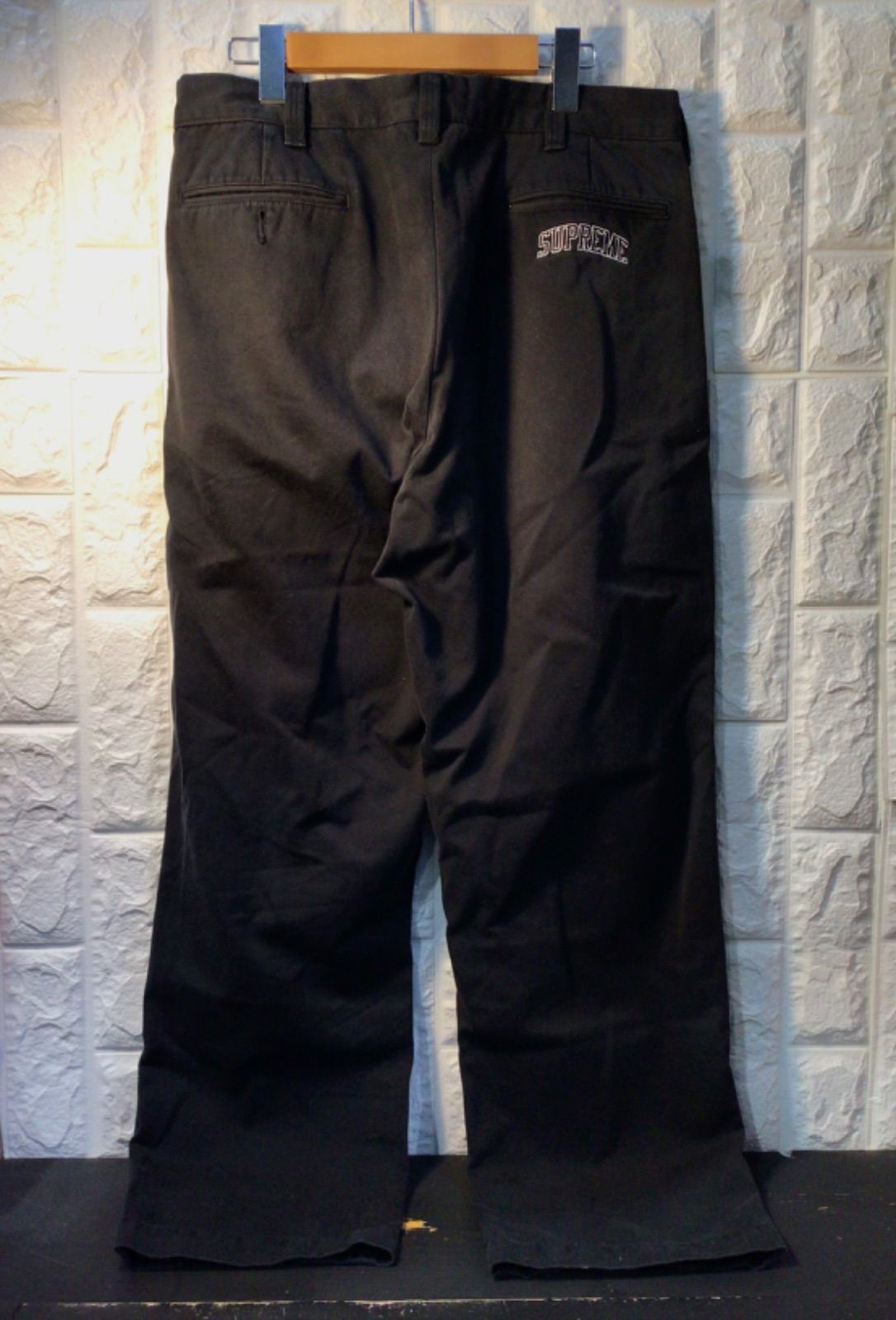 Supreme 24 SS COTTON LOGO Wide Pants