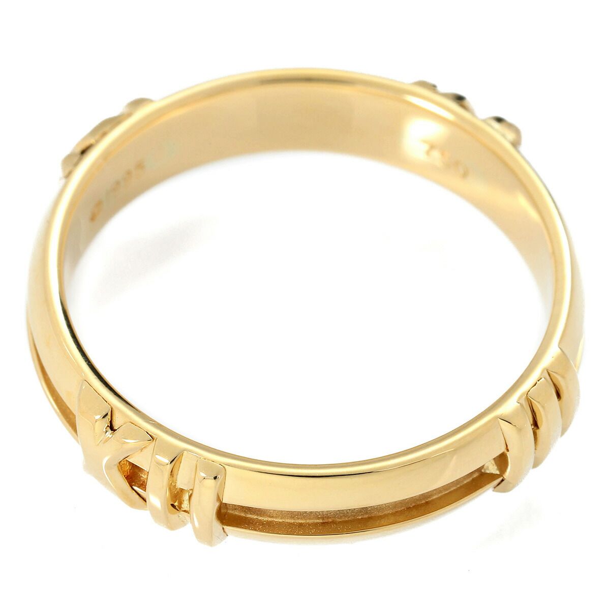 ティファニー アトラス ニューメリックリング 指輪 K18 17号  