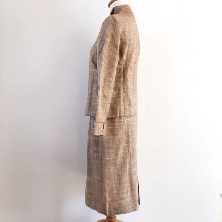 極美品】BURBERRYバーバリーロンドン セットアップ スカート 高級