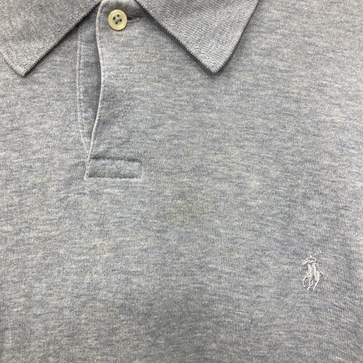 未使用■ポロラルフローレン【XL】長袖 ポロシャツ ライトブルー ポニー刺繍 楽天市場】polo ralph lauren ポロ ラルフ・ローレン ビッグ