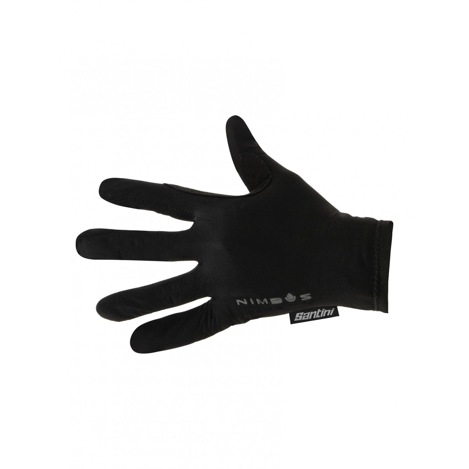 【在庫処分】ブラック 1セット レインプルーフグローブ GLOVES PROOF RAIN サイクリング Santini(サンティーニ)