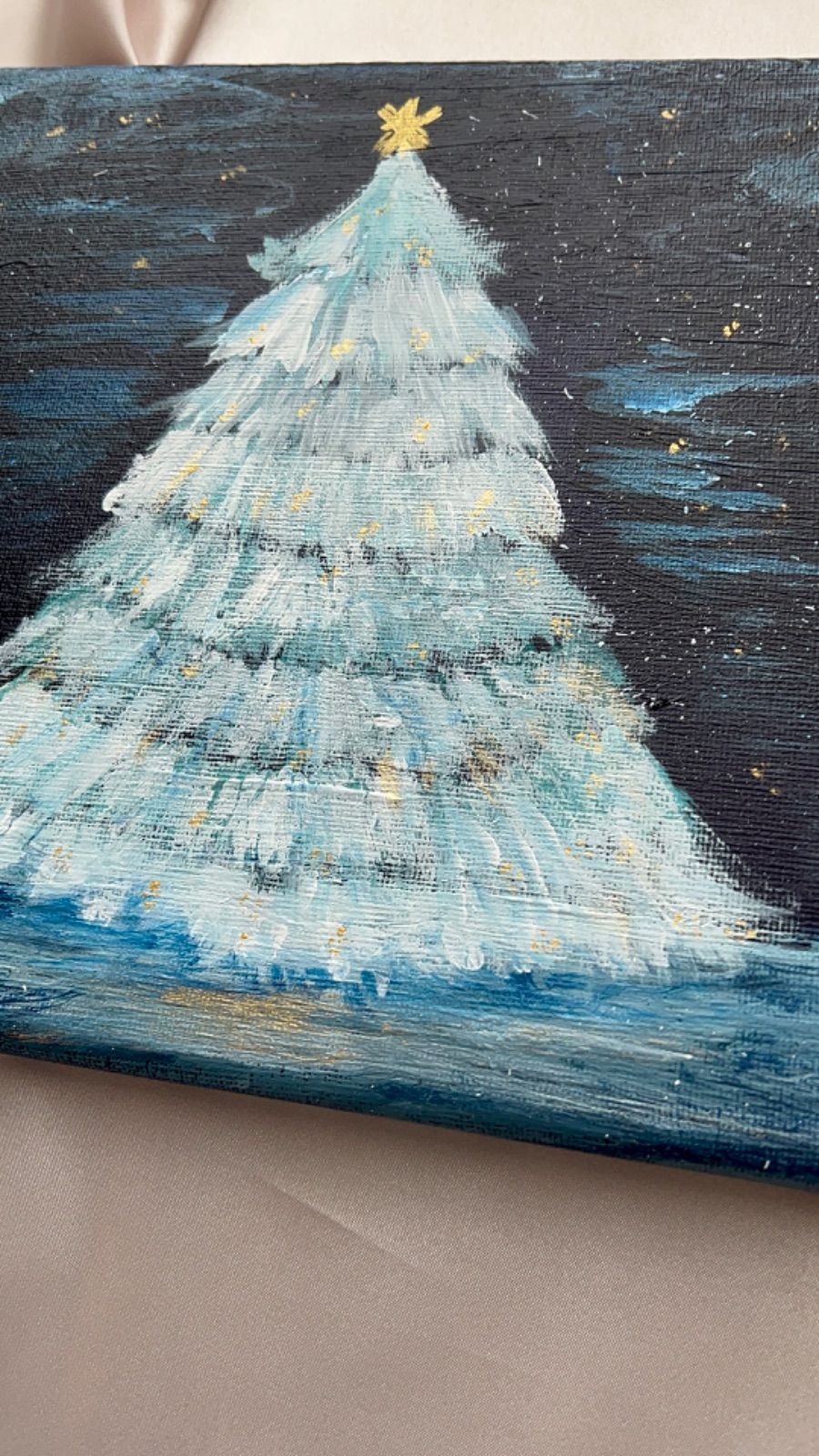 クリスマスツリー フランフラン クリスマス クリスマスツリー 絵画 
