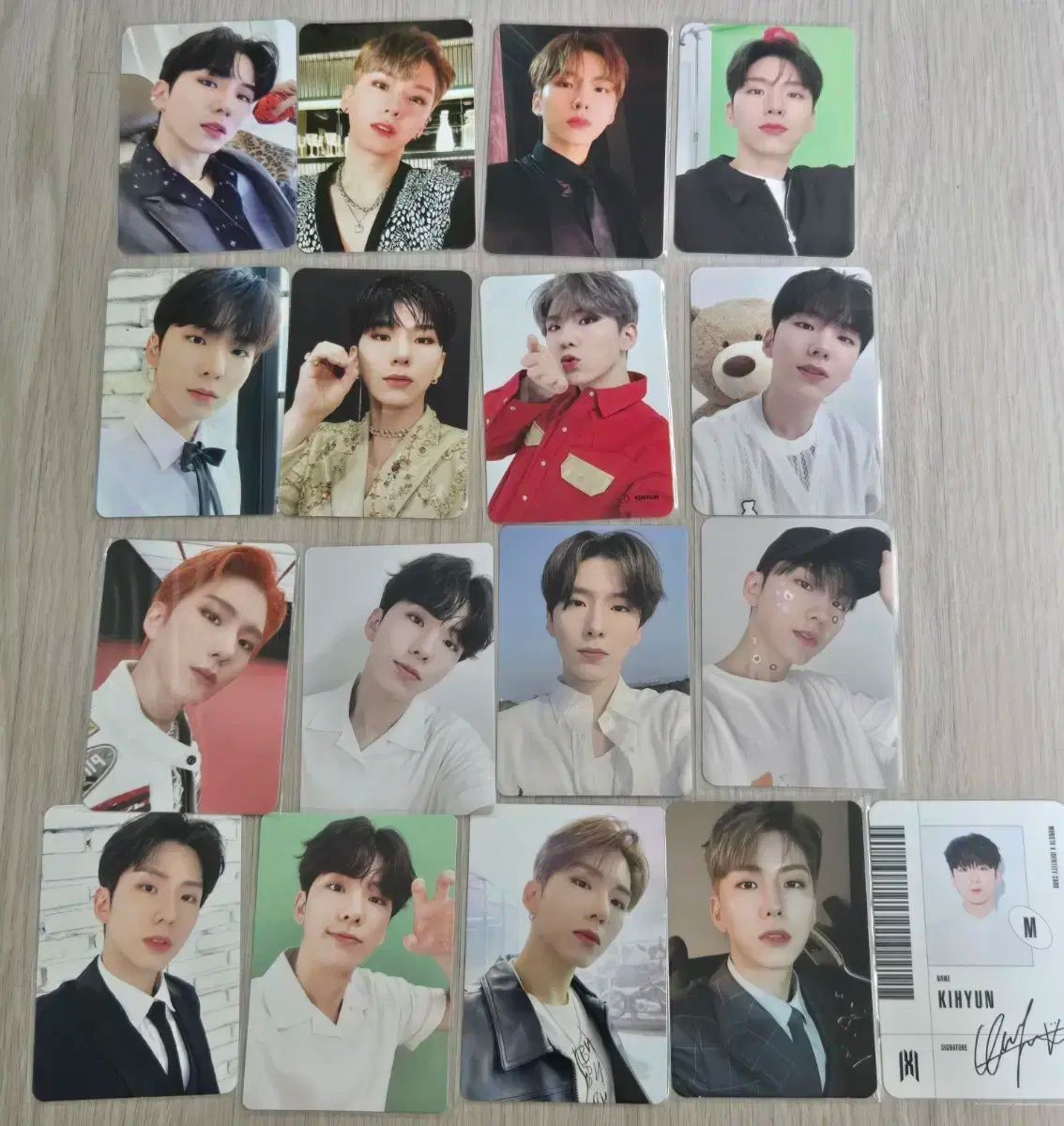 monstax キヒョン サノク トレカ MONSTA X(モンスタエックス・モネク) キヒョン(KIHYUN) トレカ まとめ