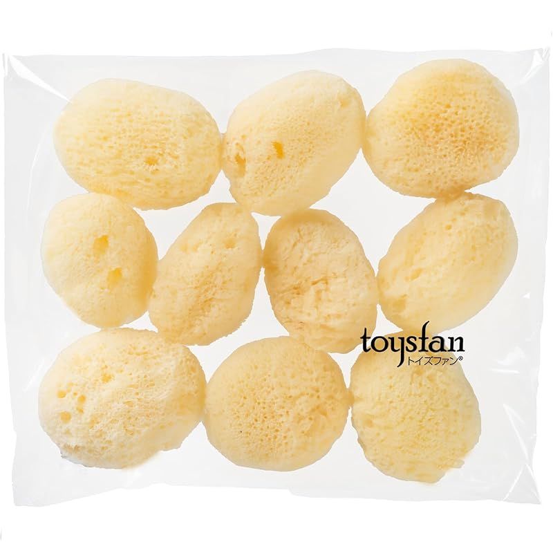 toysfan トイズファン 業務用 天然海綿シルク サイズ5（約5cm）1袋10個入り プロ仕様 吸収力・耐久力 弾力性 サニタリー 女性用 女性向け スポンジ 0
