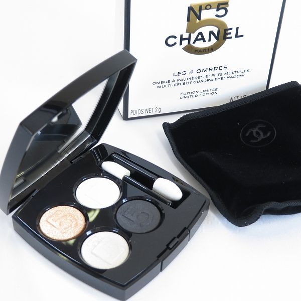 ae シャネル CHANEL レキャトルオンブル no.5 N°5 アイシャドウ アイ 4色 931588 k01