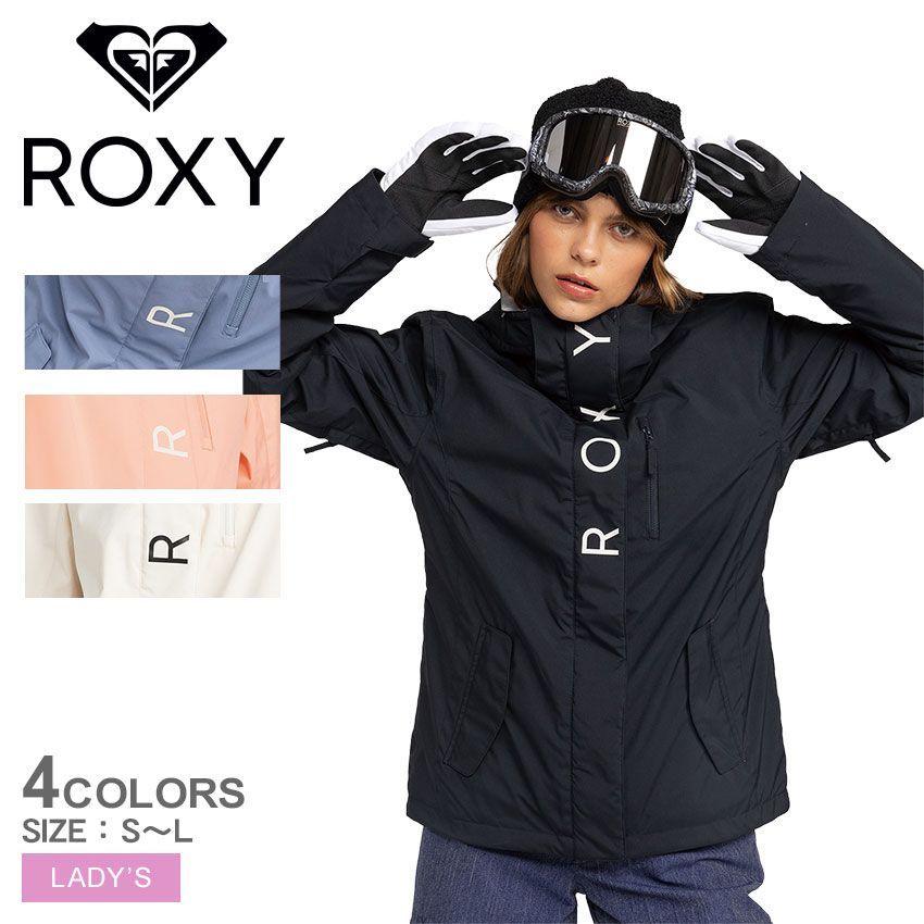 ロキシー スノーウエア ERJTJ03485 レディース 10K ROXY JETTY SOLID NP JK ROXY カラー:01.ホワイト 品番：2423-0305