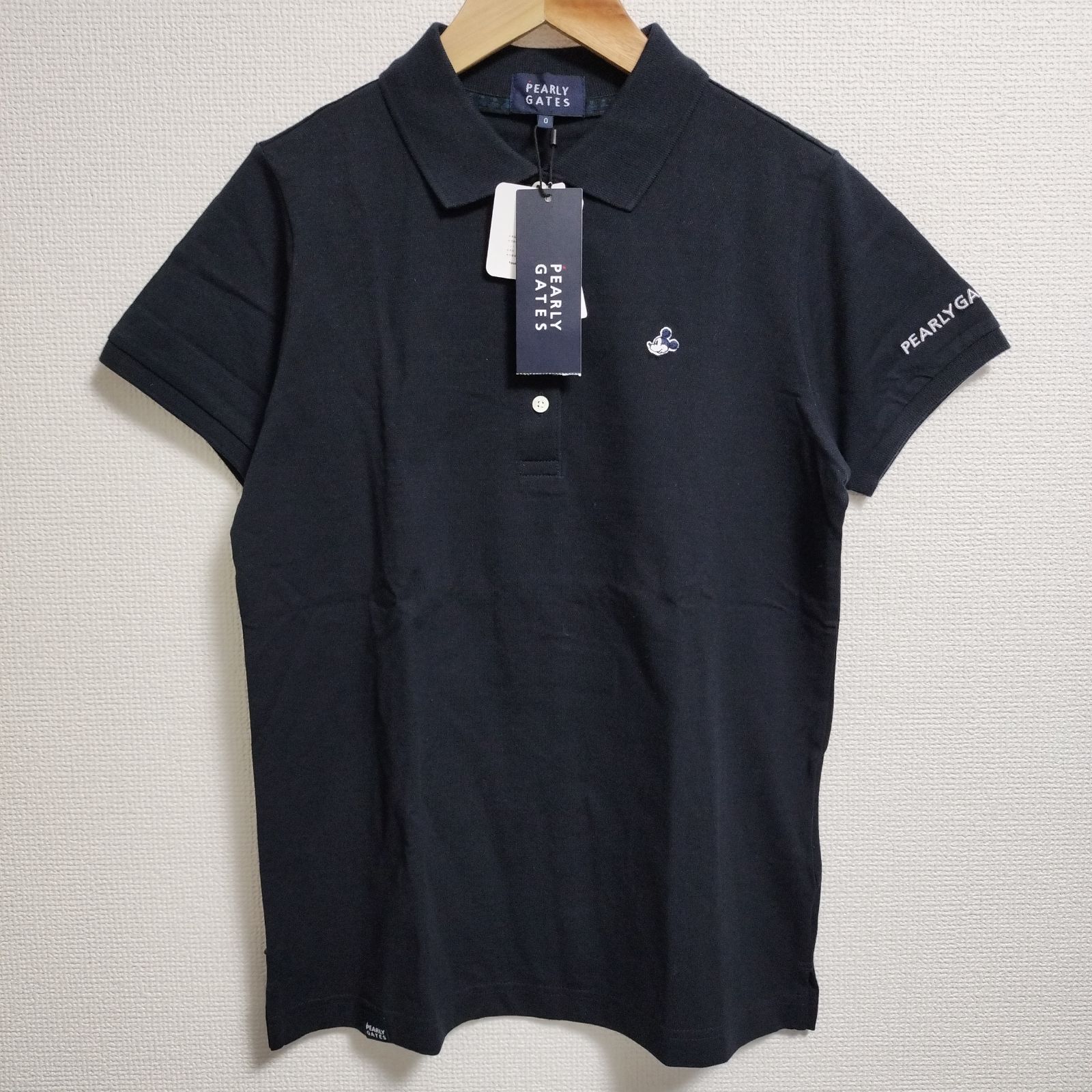 新品タグ付き　PEARLY GATES ポロシャツ ネイビー　サイズLL タグ付きパーリーゲイツ ネイビーポロシャツ 新品タグ付きPEARLY GATES
