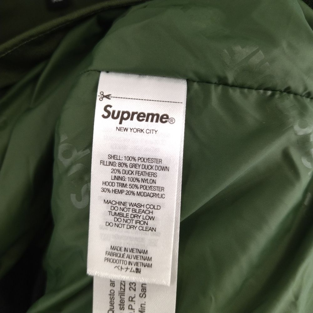 SUPREME (シュプリーム) 21AW GORE-TEX 700 Fill Down Parka Olive Russian Camo  カモフラージュ柄ゴアテックスダウンジャケット カーキ - メルカリ