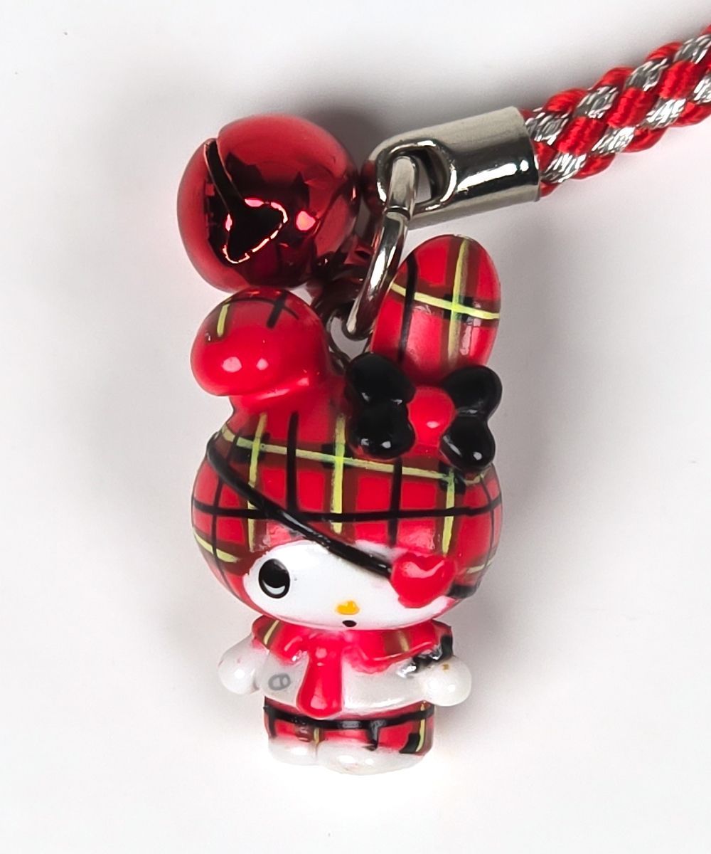 サンリオ マイメロディ パンク 根付ストラップ 2005 Punk My Melody 