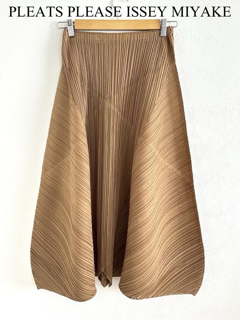 PLEATS PLEASE ISSEY MIYAKE プリーツプリーズ イッセイミヤケ スカート Lサイズ 日本製 送料込み シルエット 軽さ 動きやすさ しなやか フィット 6458403