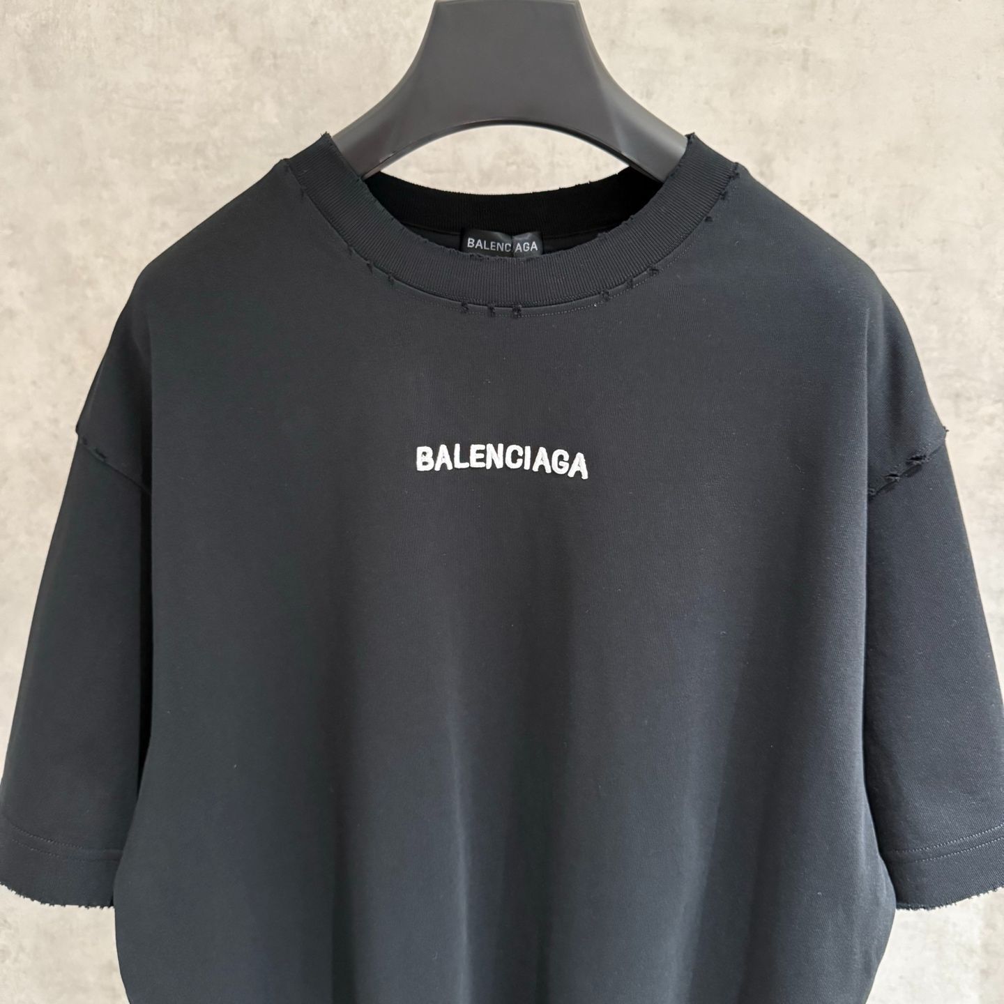 BALENCIAGA ロゴ刺繍 半袖Tシャツ BALENCIAGA - BALENCIAGA ロゴ刺繍 Tシャツの通販 by CYCLE