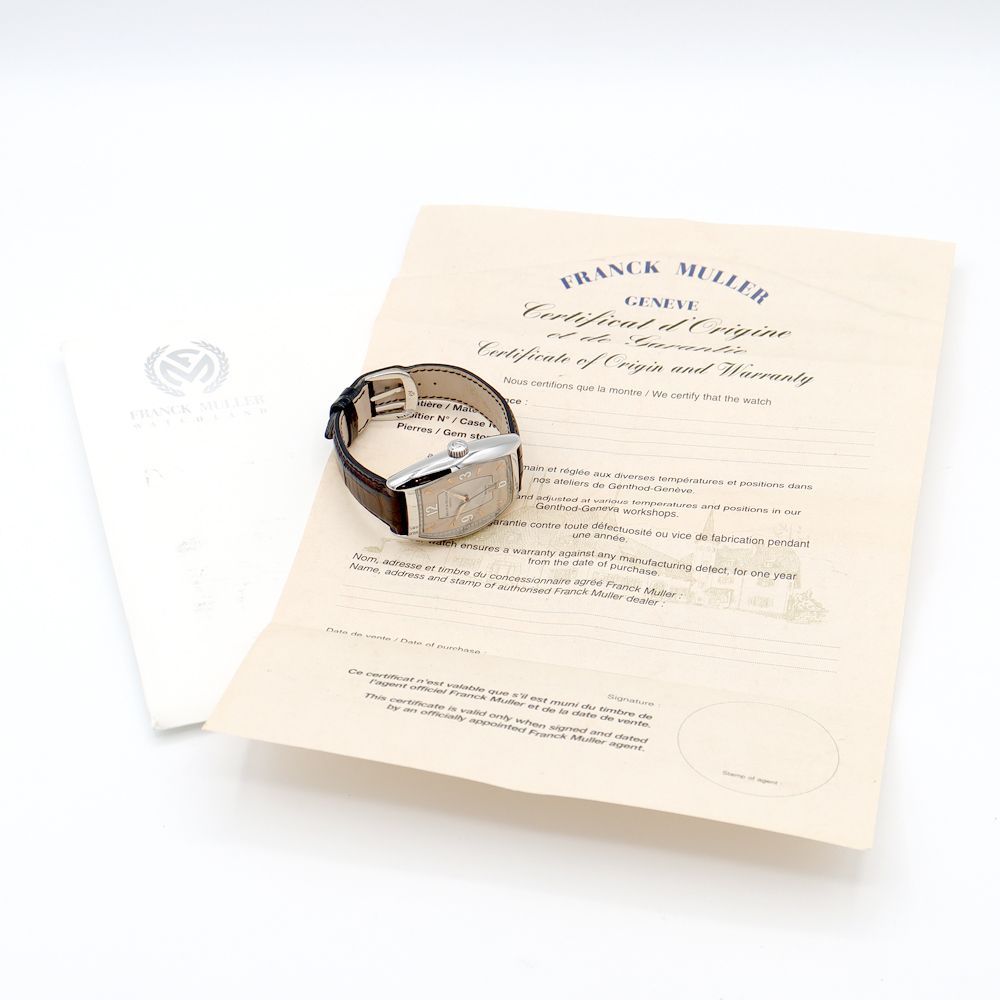 FRANCK MULLER フランクミュラー トノーカーベックス ハバナ 7880 B SC