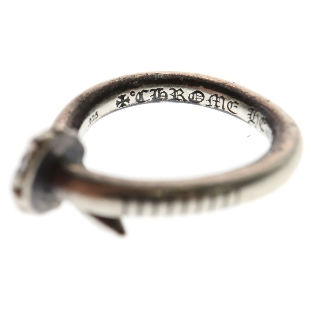 CHROME HEARTS クロムハーツ NAIL CRSBALL ネイル クロスボール リング シルバー BCA349 WWW_SHINETEETH_COM