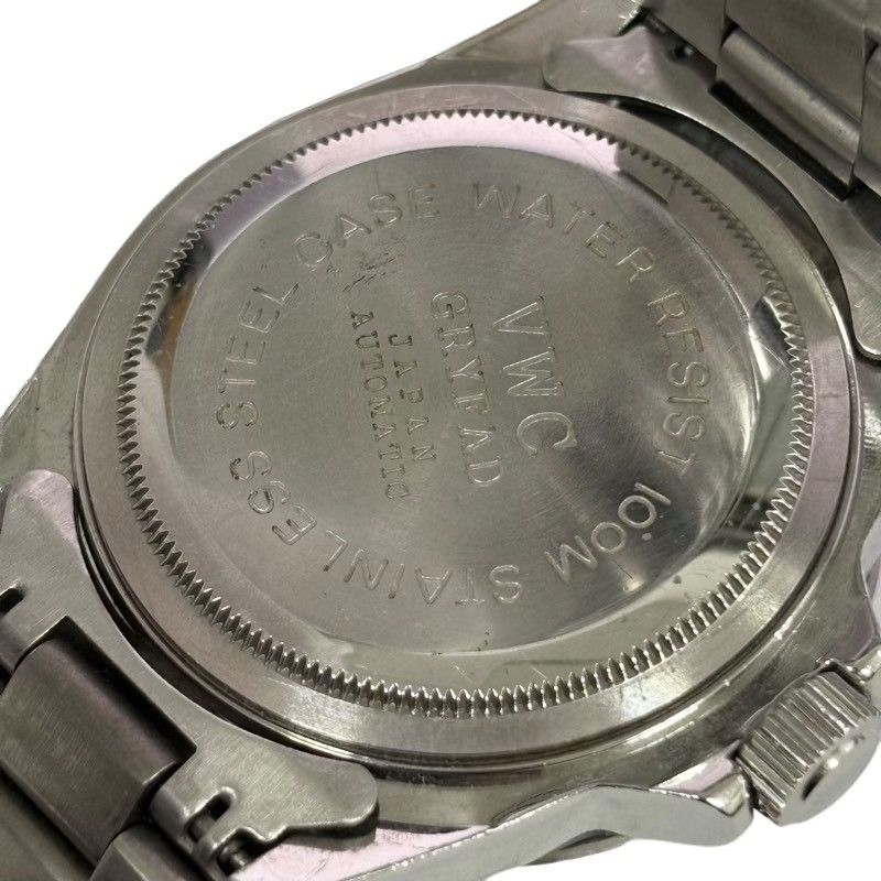 VAGUE WATCH CO. GRY FAD 腕時計メンズ 自動巻き ブラック文字盤 動作  
