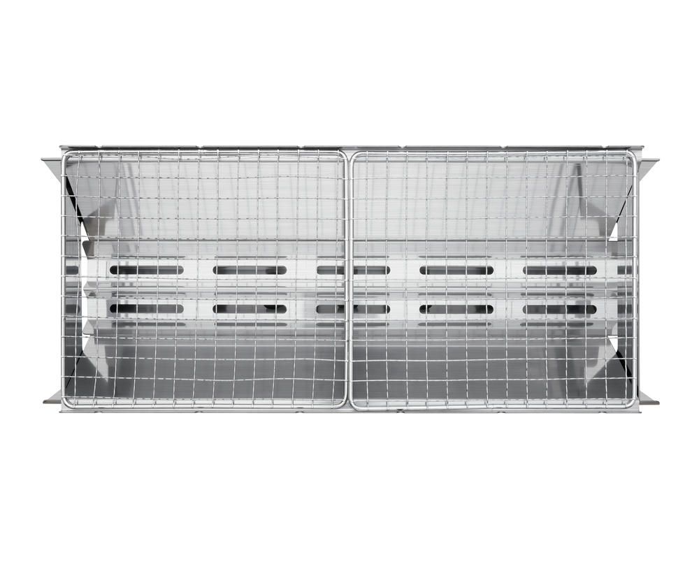 アイリスオーヤマ コンパクトBBQコンロ ステンレス 幅約50.5×奥行約