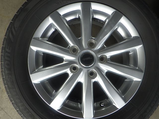 231-744 TPRUN アルミホイール＆ラジアルタイヤ 195 65R15 2021年 ４本セット