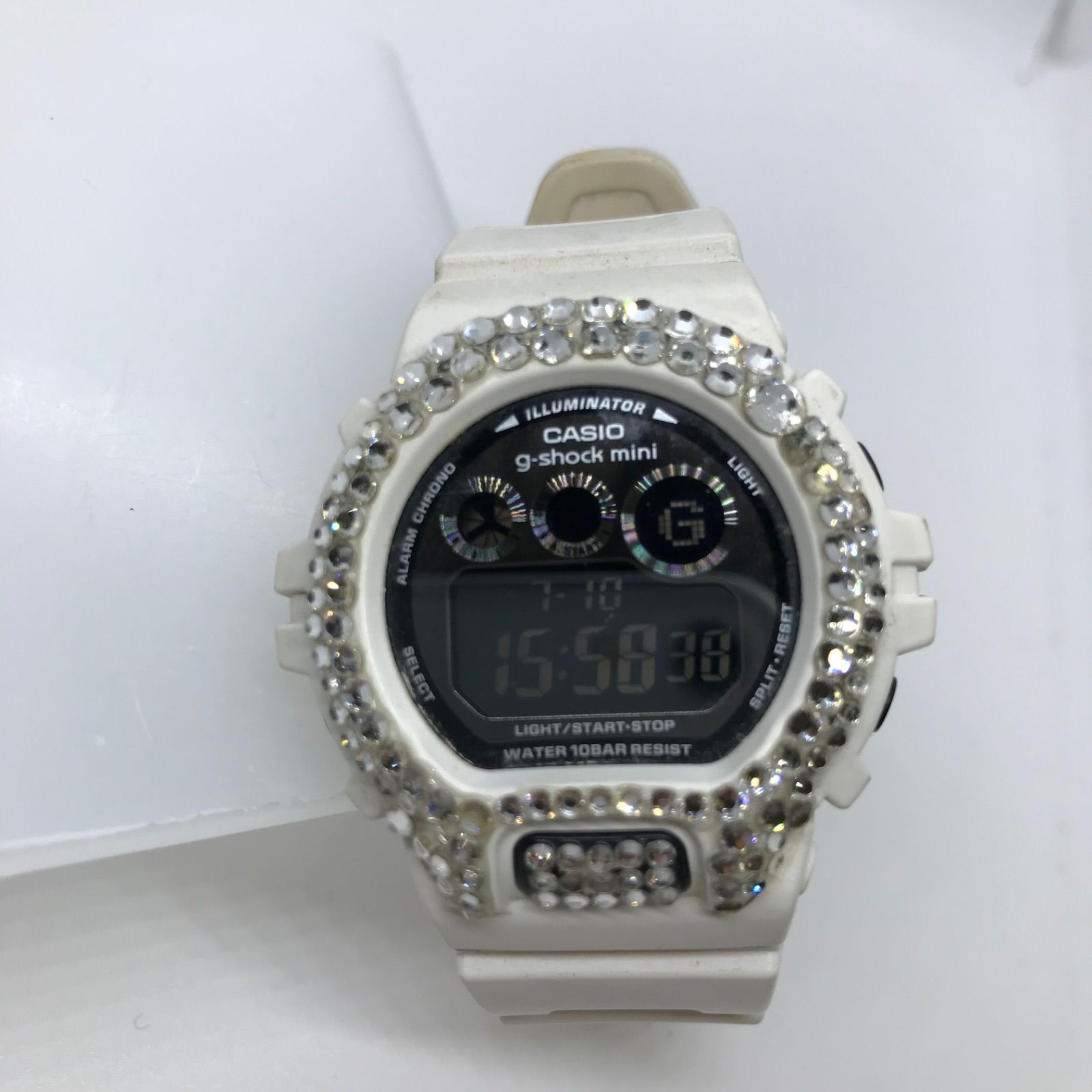 スワロフスキー CASIO カシオ G-SHOCK mini GMN-690G-