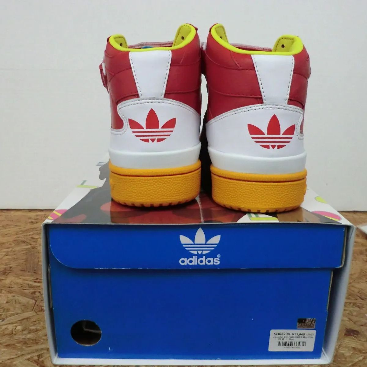 会員様限定 お買い得商品 mi adidas x EVANGELION FRM MID EVANGELION (2号機バージョン 靴