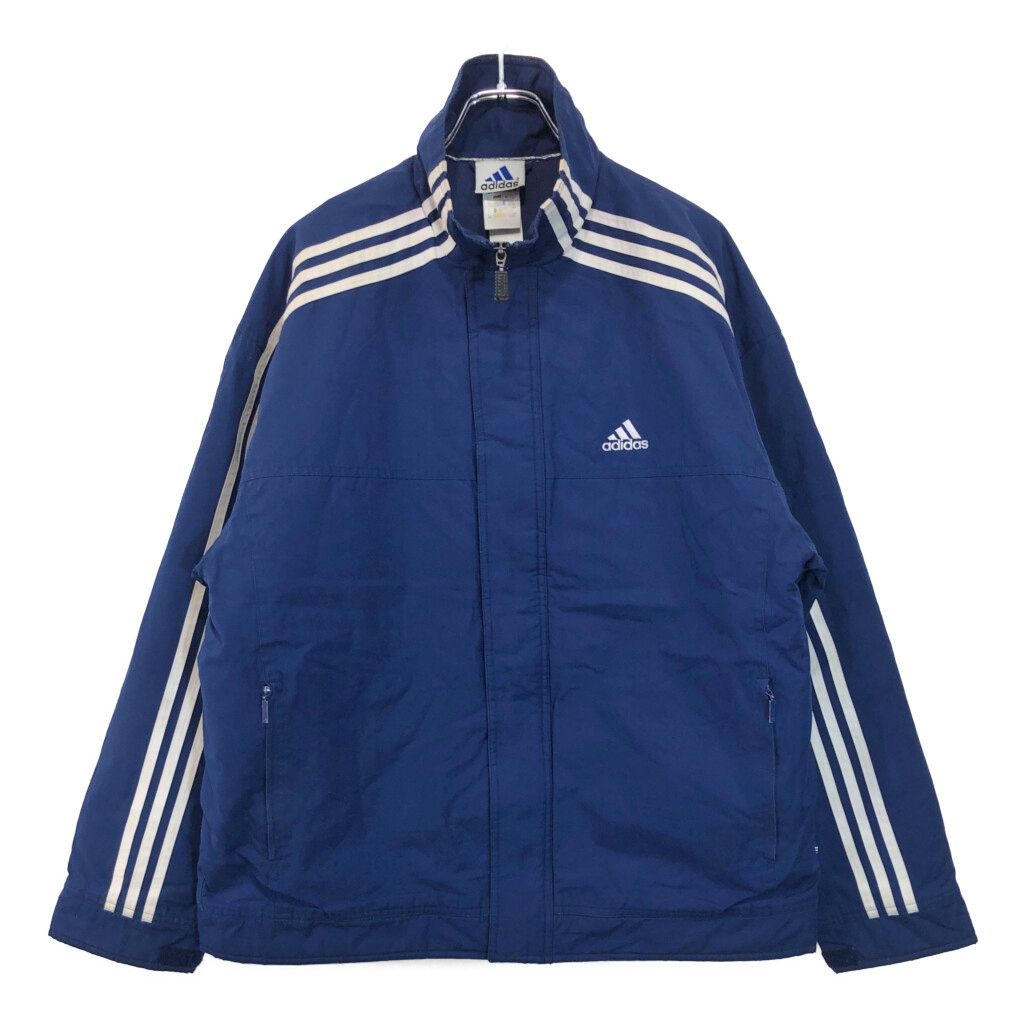 00年代 adidas アディダス トラックジャケット スポーツ ネイビー