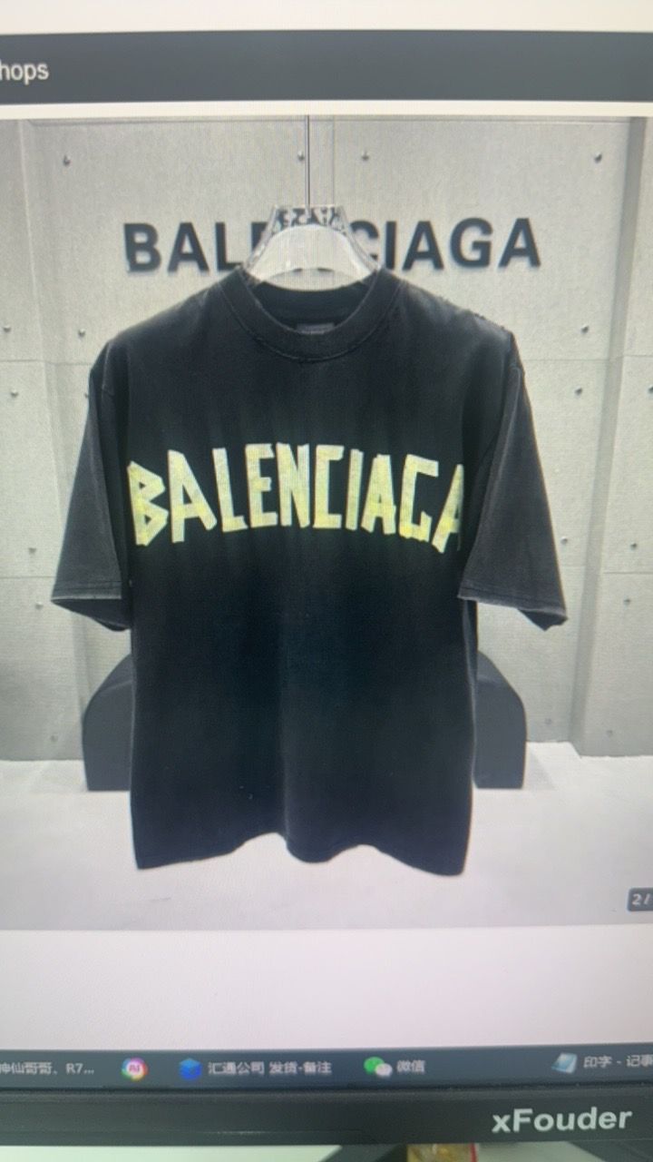 BALENCIAGA バレンシアガ Tape Type T シャツ