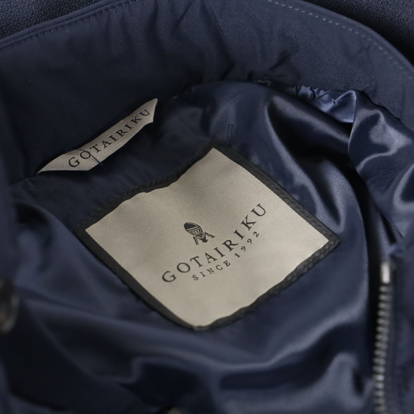 新品 gotairiku 五大陸 2way ジャケットブルゾン 2in1 スタンドカラー