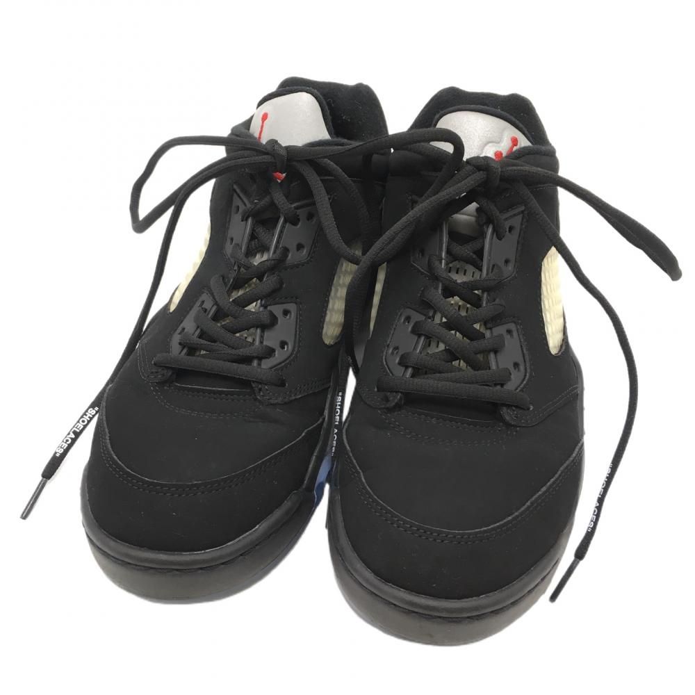 SALE25％OFF【美品】ナイキ ゴルフシューズ 黒×レッド CU4523-003 エアジョーダン AIR JORDAN V LOW メンズ 26 ゴルフウェア NIKE
