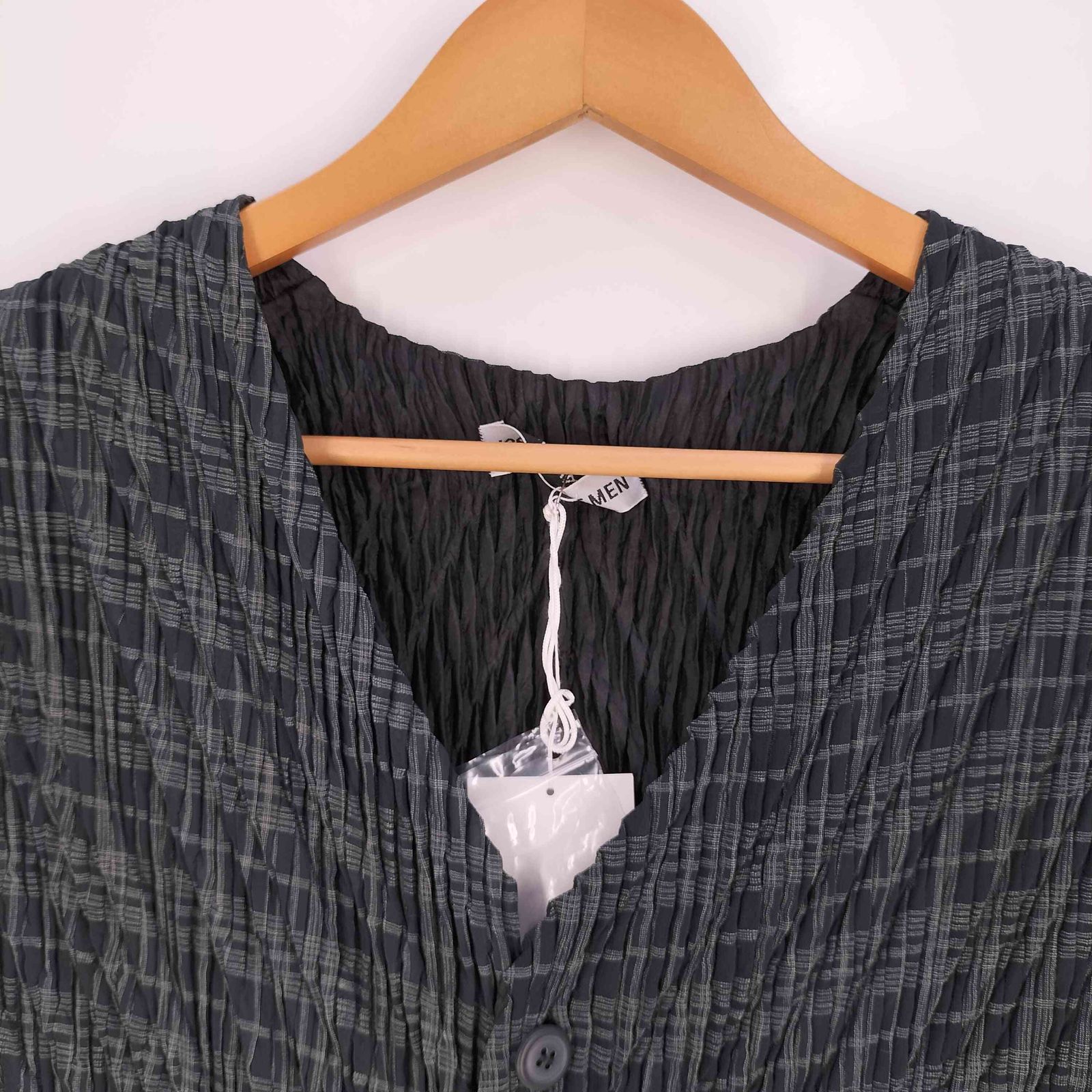 イッセイミヤケメン ISSEY MIYAKE MEN 99SS 銀タグ チェック