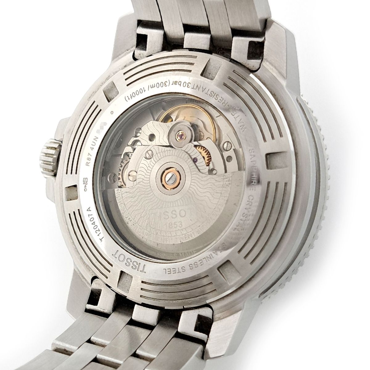 ティソ シースター1000 T120407A 自動巻き ステンレススティール  