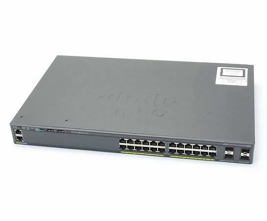 Cisco Catalyst WS-C2960X-24TS-L V03 24ポート1000BASE-T 4ポートSFPスロット中古