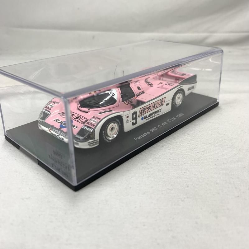 中古】Spark 1/43 ミニカー 962C #9 富士 1989 伊太利屋 Spark