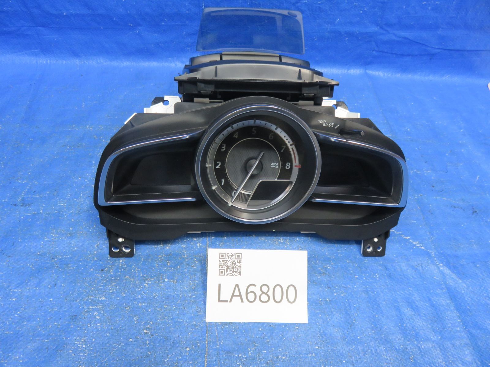 LA6800 マツダ BM5FS アクセラ スピードメーター ヘッドアップディスプレイ 純正 BJE1-55-430 走行距離 不明 BM5AP BM2FS