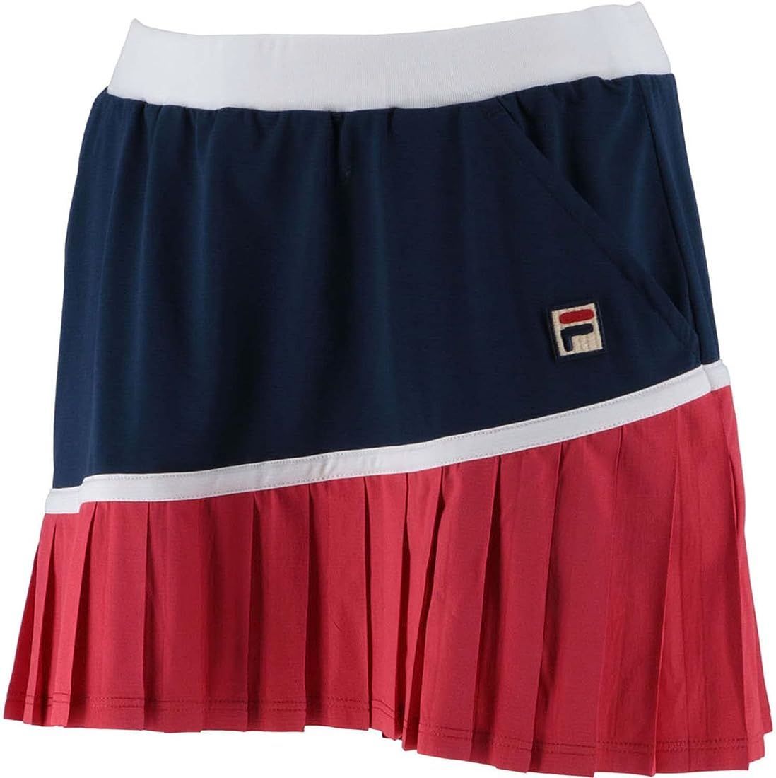 FILA フィラ テニス スコート Mサイズ 新品未使用 紺赤 - ニワタマ