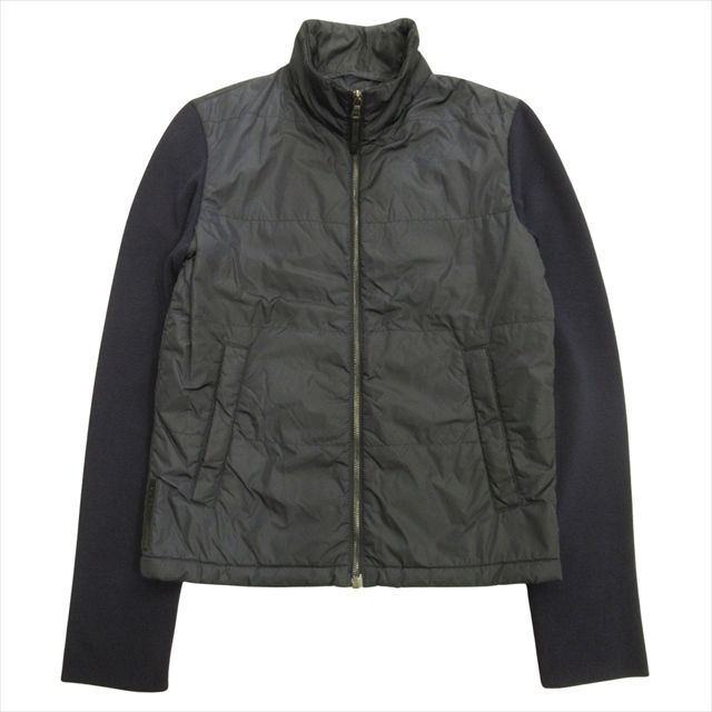 プラダスポーツ PRADA SPORT ナイロン ニット コンビ ジャケット