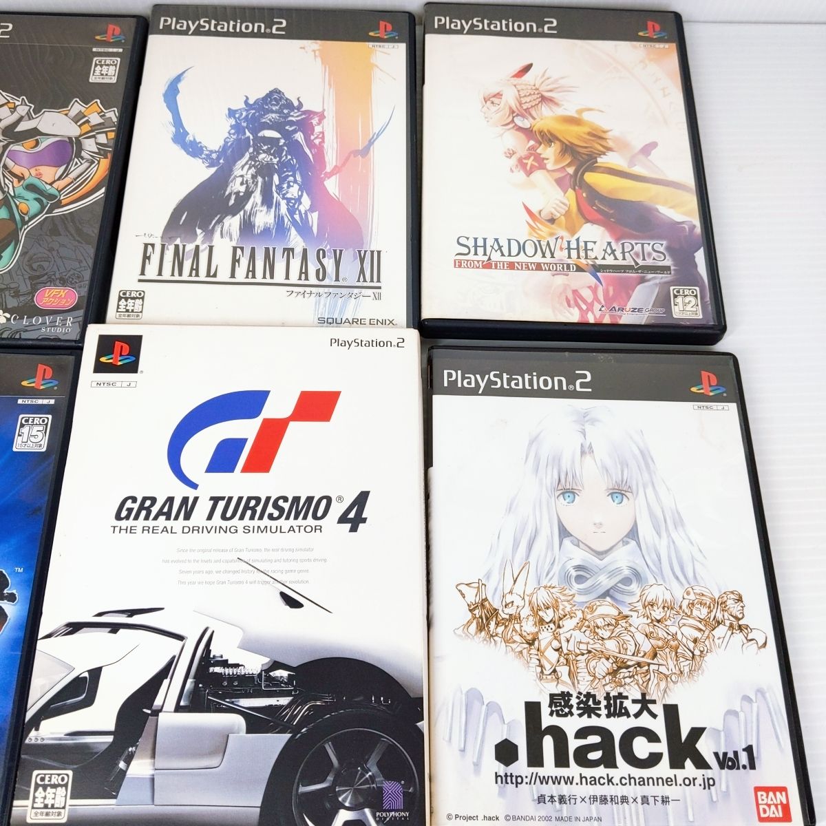 中古現状品】プレイステーション2ソフト プレステ2 PS2 19点まとめ売り