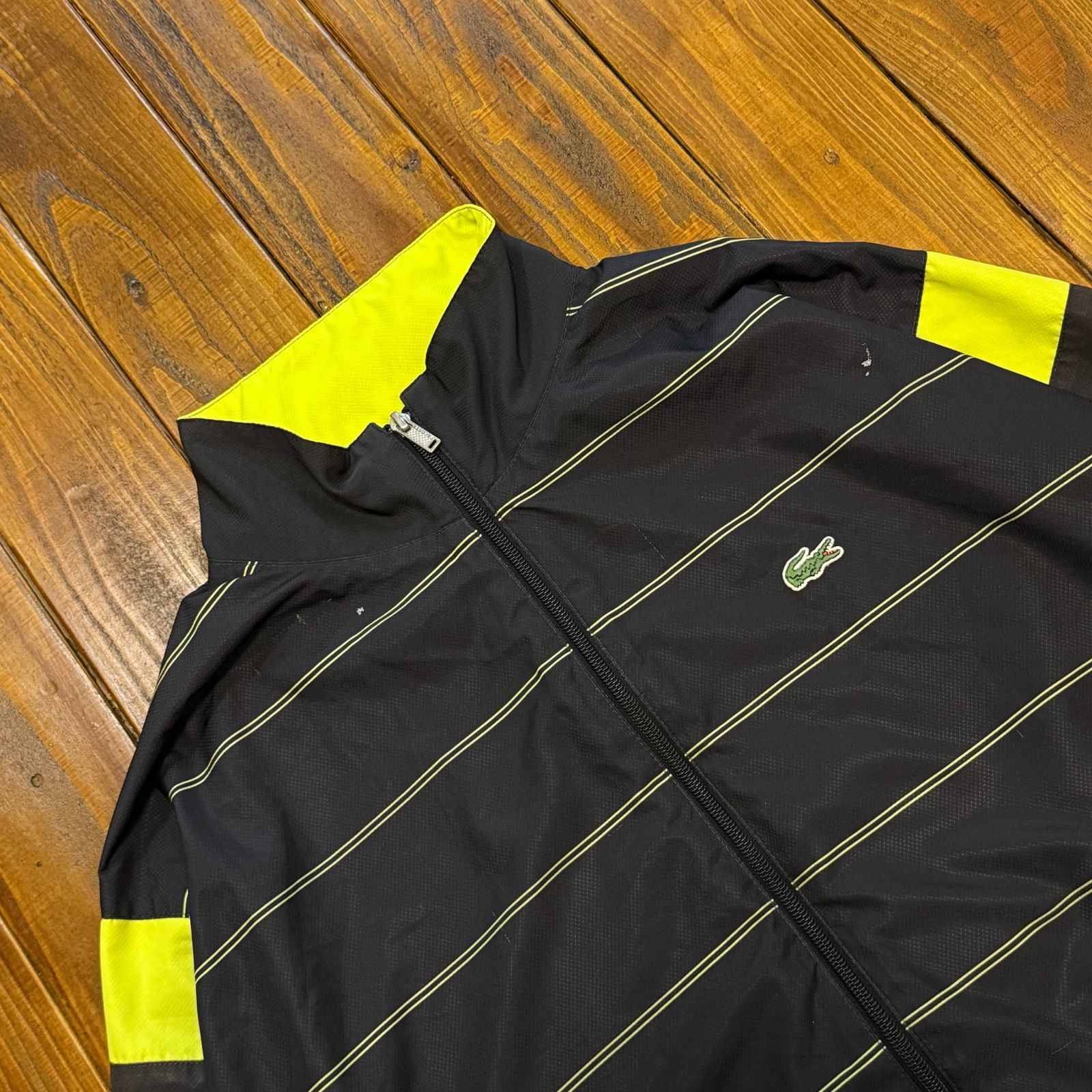 LACOSTE SPORTラコステスポーツ ネオンライン切替ナイロンジャケット KANDAIZUMI_COM