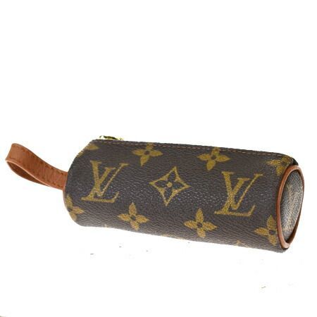 ルイヴィトン LOUIS VUITTON エテュイ トロワ ボールドゥ ゴルフ ボールケース モノグラム レザー M58249 68JC628