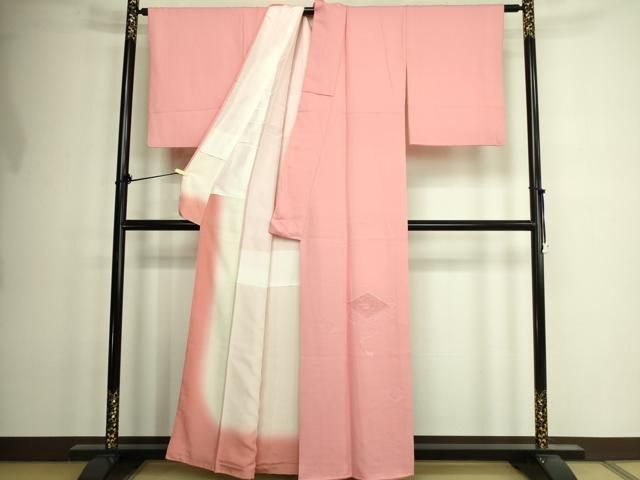 着物 付下げ 付け下げ 汕頭刺繍 スワトウ 新古品 宝相華 鳳凰 MI34 平和