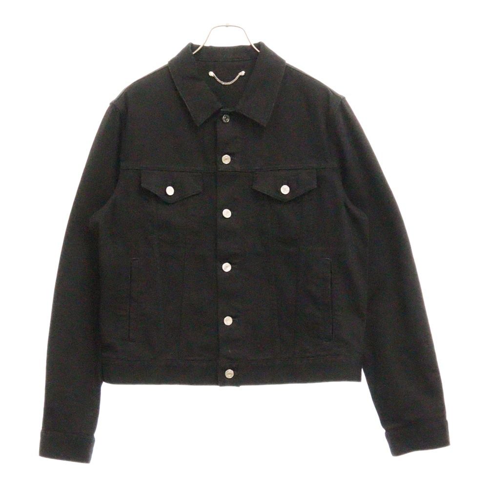 Berluti ベルルッティ 裏地カリグラフィーデニムジャケット ジージャン ブラック R18OBL91DABF